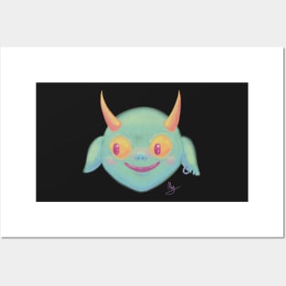 Happy Goblin Grin Posters and Art